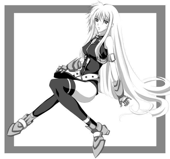 fate testarossa (lyrical nanoha and 1 more) drawn by kisaragi_ivi17