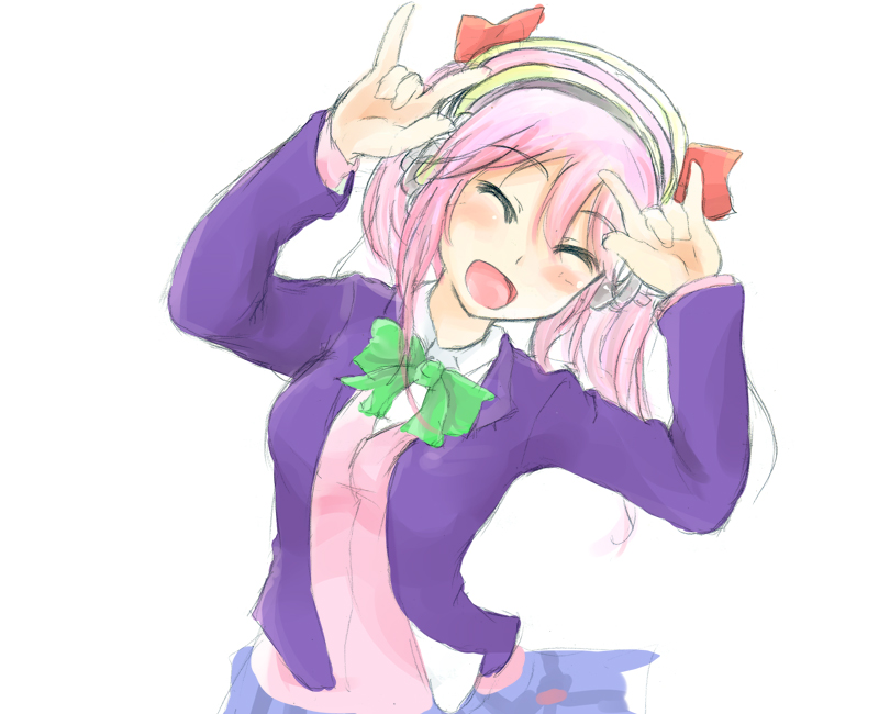 yazawa nico and super sonico (love live! and 2 more) drawn by shappo_(dodosyappo)