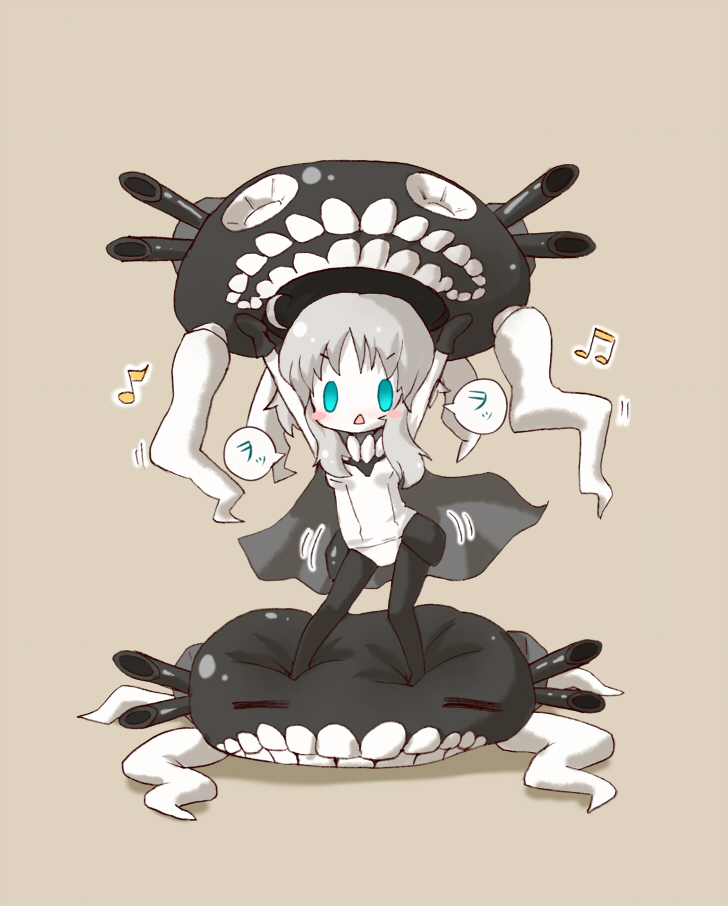 wo-class aircraft carrier (kantai collection and 1 more) drawn by arinu