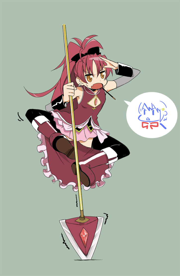 miki sayaka and sakura kyoko (mahou shoujo madoka magica) drawn by honky