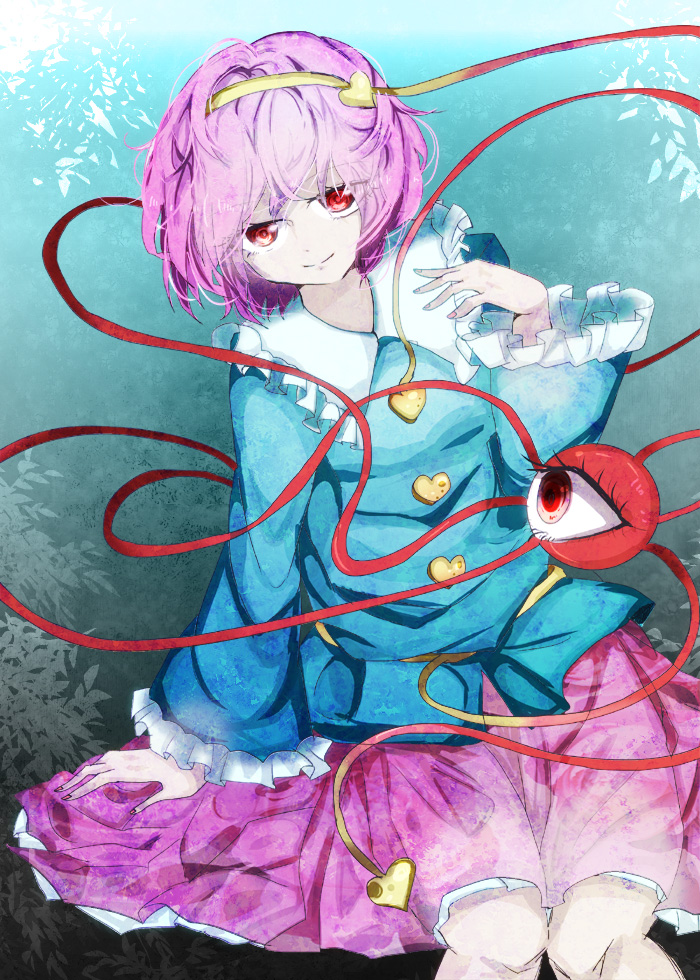 komeiji satori (touhou) drawn by ayame_(no_ohana)