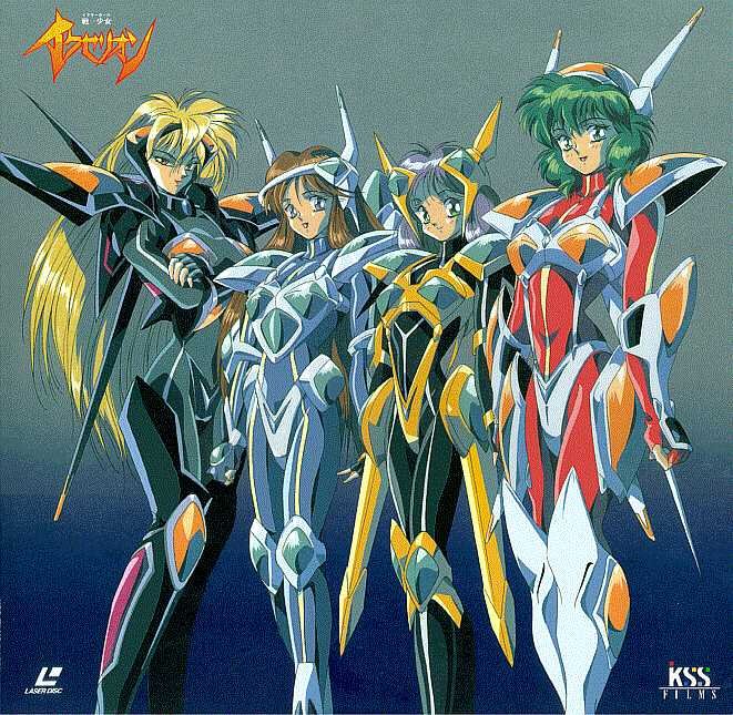 kai nagisa, kawai kawai, iijima kiiro, and shina nami (iczer and 1 more) drawn by hirano_toshihiro