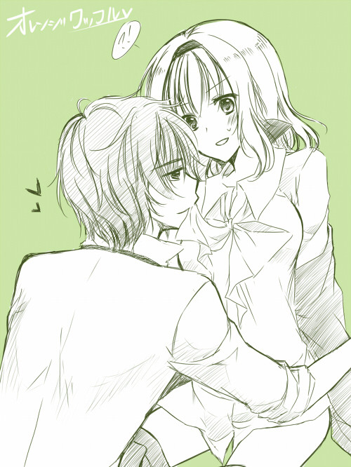 spain and belgium (axis powers hetalia) drawn by haco_(artist)
