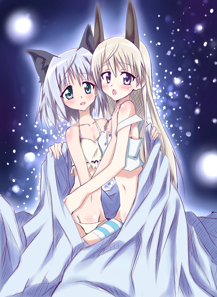sanya v. litvyak and eila ilmatar juutilainen (world witches series and 1 more) drawn by nwon'yo_pasun