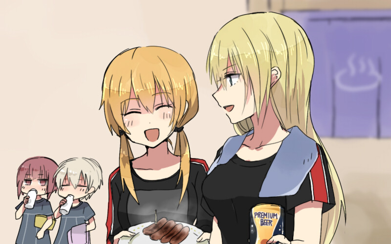 prinz eugen, bismarck, z1 leberecht maass, and z3 max schultz (kantai collection) drawn by annin_musou