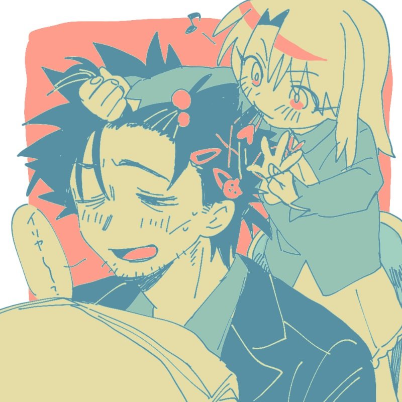 illyasviel von einzbern and emiya kiritsugu (fate and 1 more) drawn by amemasu79
