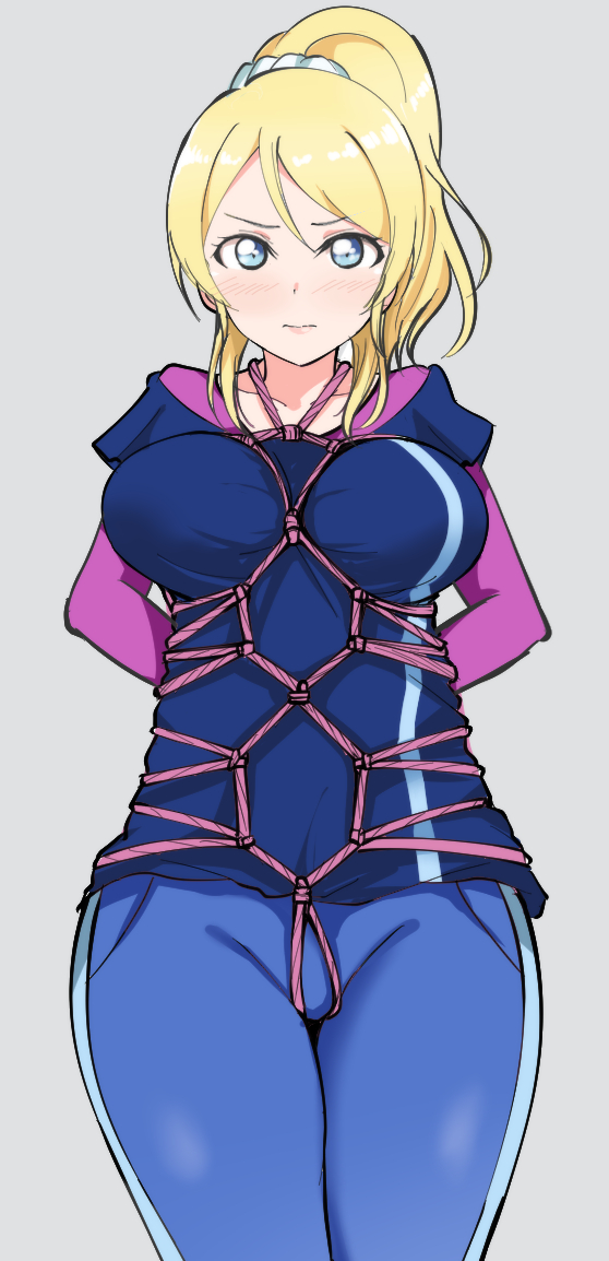 ayase eli (love live! and 1 more) drawn by wewe