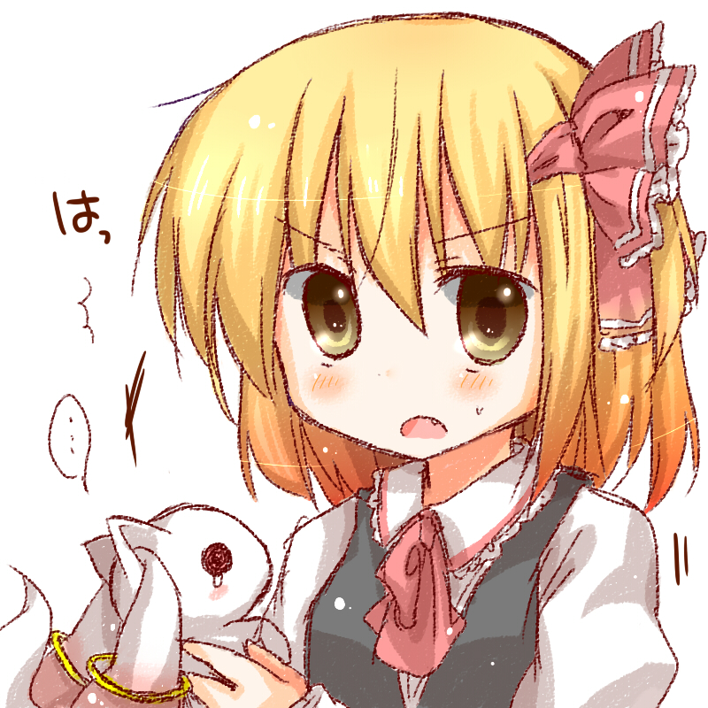 rumia and kyubey (touhou and 1 more) drawn by daitirumoesu