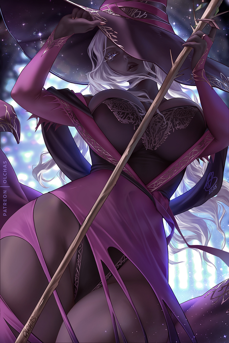 recluse (elden ring and 1 more) drawn by olchas