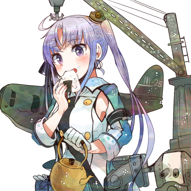 akitsushima and nishikitaitei-chan (kantai collection) drawn by itomugi-kun