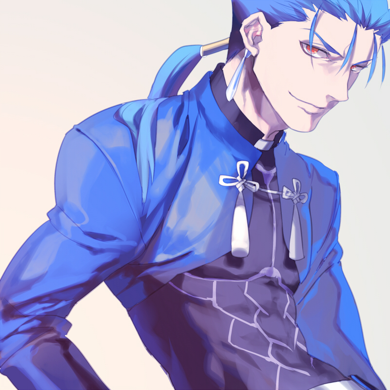 cu chulainn and archer (fate and 1 more) drawn by rei_(sanbonzakura)