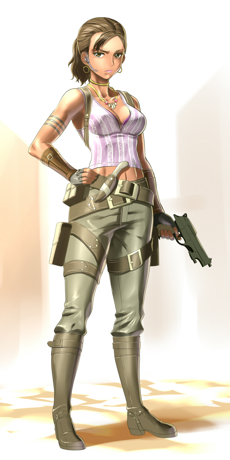 sheva alomar (resident evil and 1 more) drawn by g-tetsu