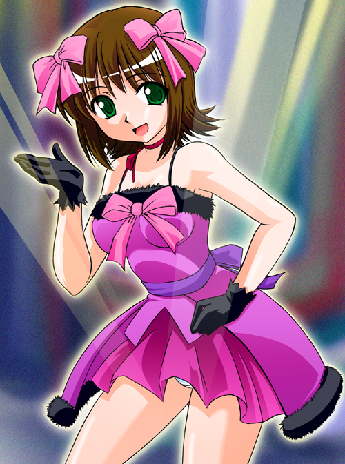 amami haruka (idolmaster and 1 more) drawn by rikumoto_yoshiyuki