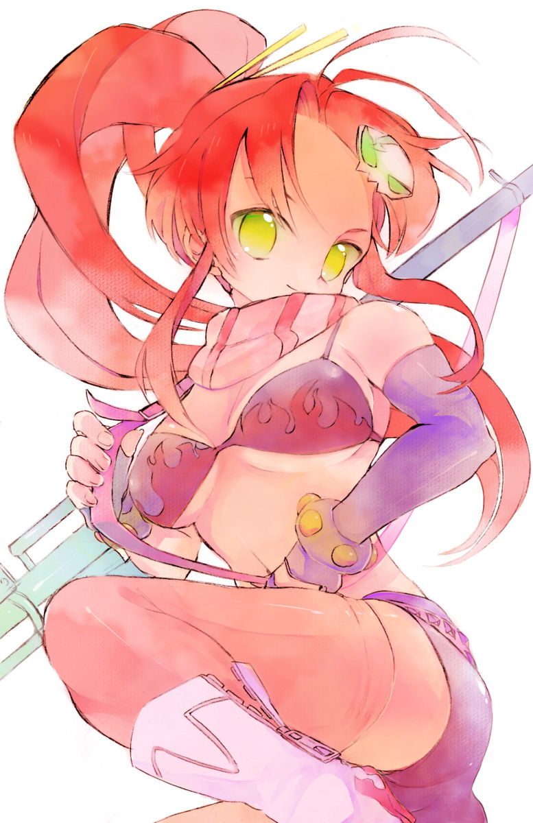 yoko littner (tengen toppa gurren lagann) drawn by makino_(sinobusan)