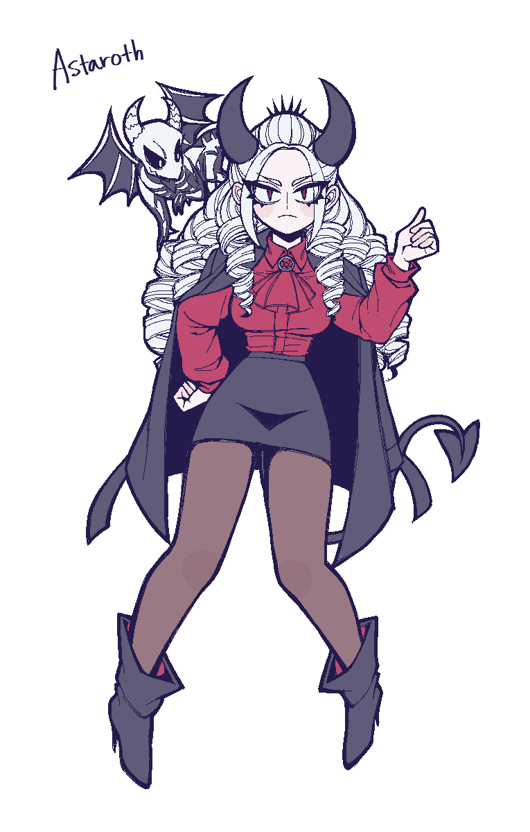 astaroth (original and 1 more) drawn by grizz