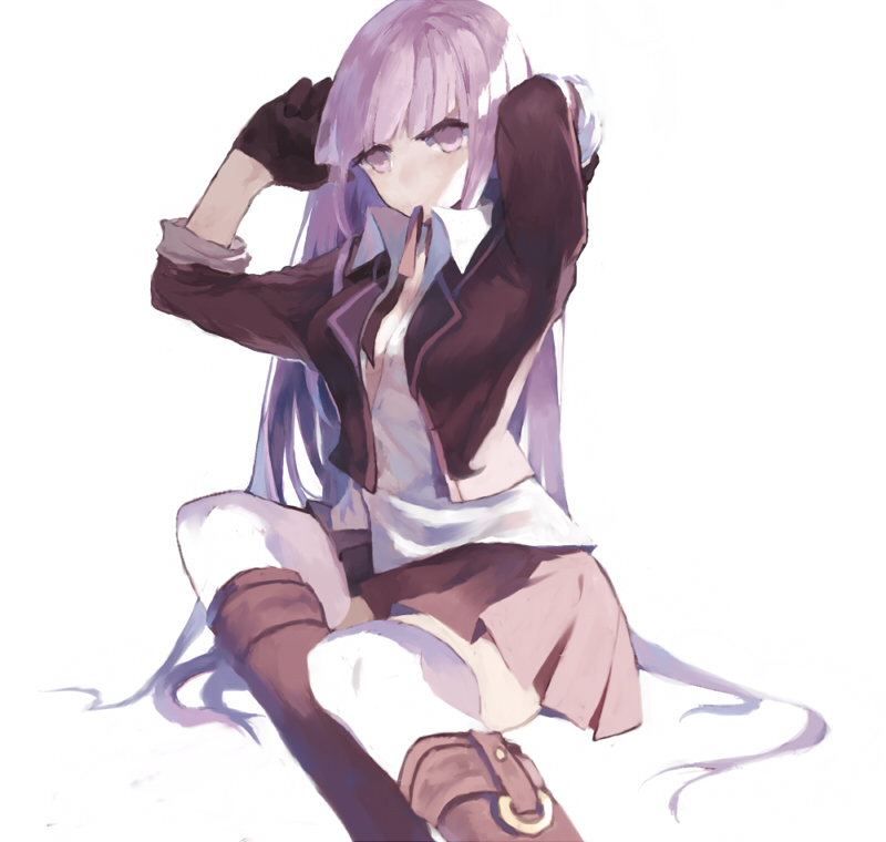 kirigiri kyoko (danganronpa and 1 more) drawn by akaneu