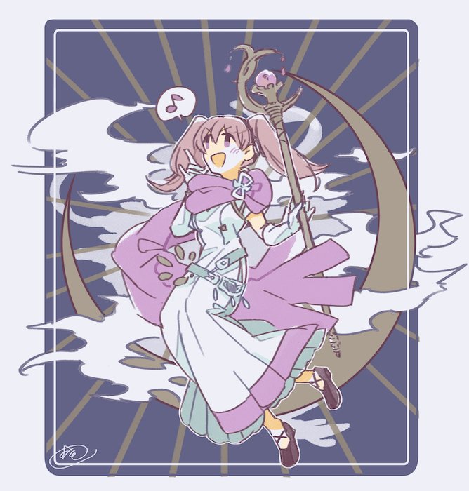 serra (fire emblem and 1 more) drawn by murabito_ba