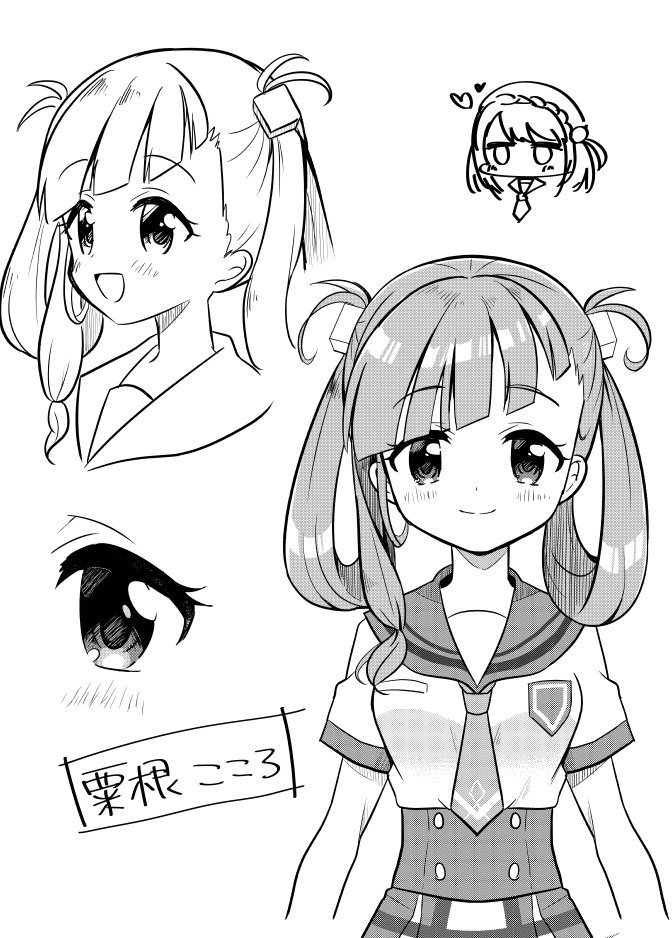awane kokoro and kagami masara (mahou shoujo madoka magica and 1 more) drawn by momo_tomato