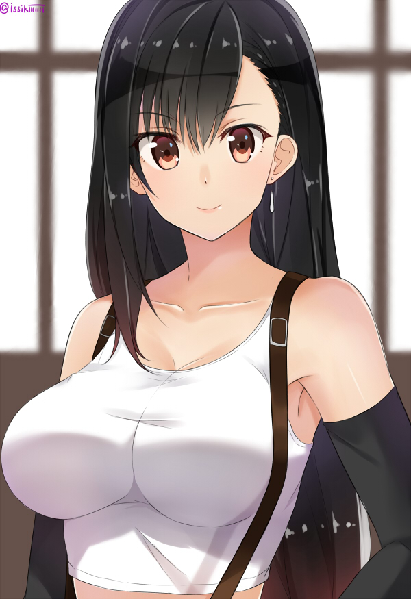 tifa lockhart (final fantasy and 1 more) drawn by isshiki_(ffmania7)