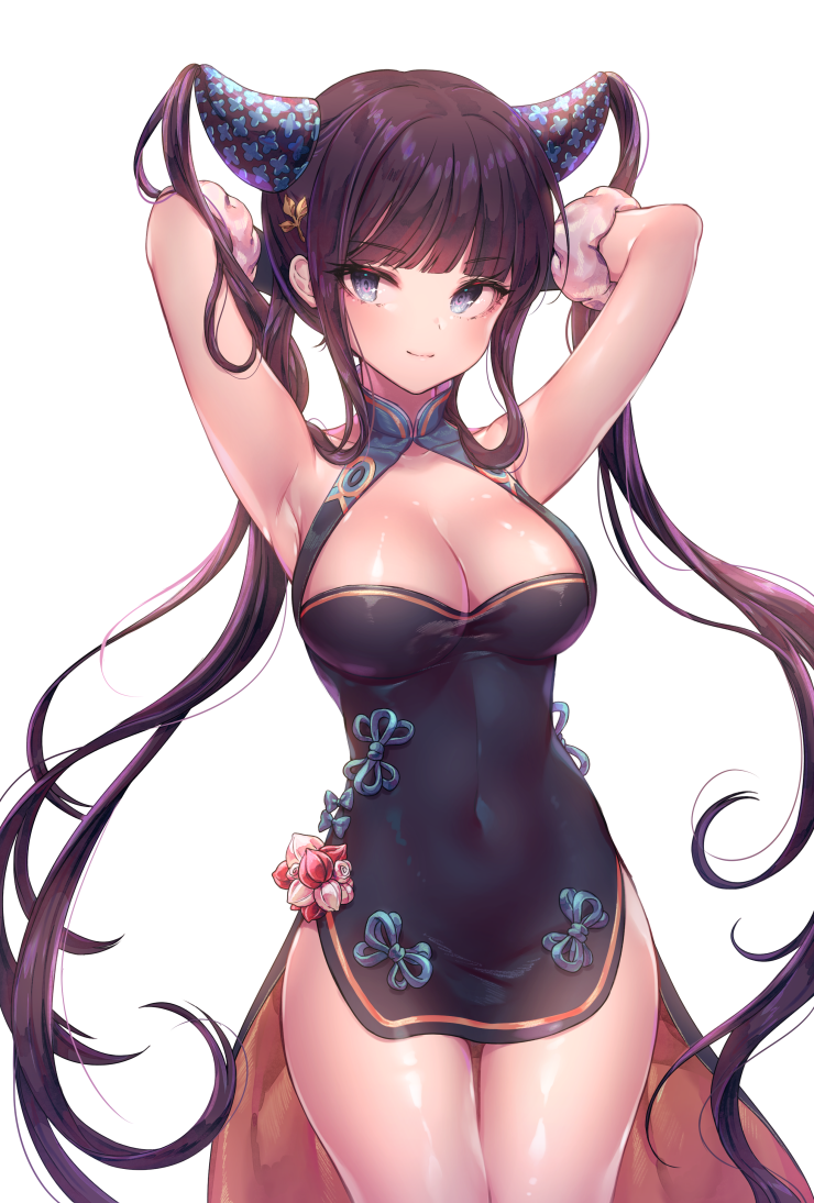yang guifei (fate and 1 more) drawn by ozzingo