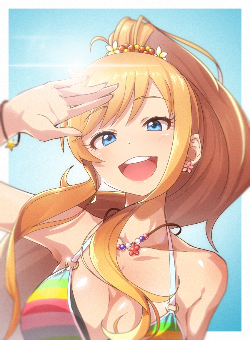ohtsuki yui (idolmaster and 1 more) drawn by kakaobataa