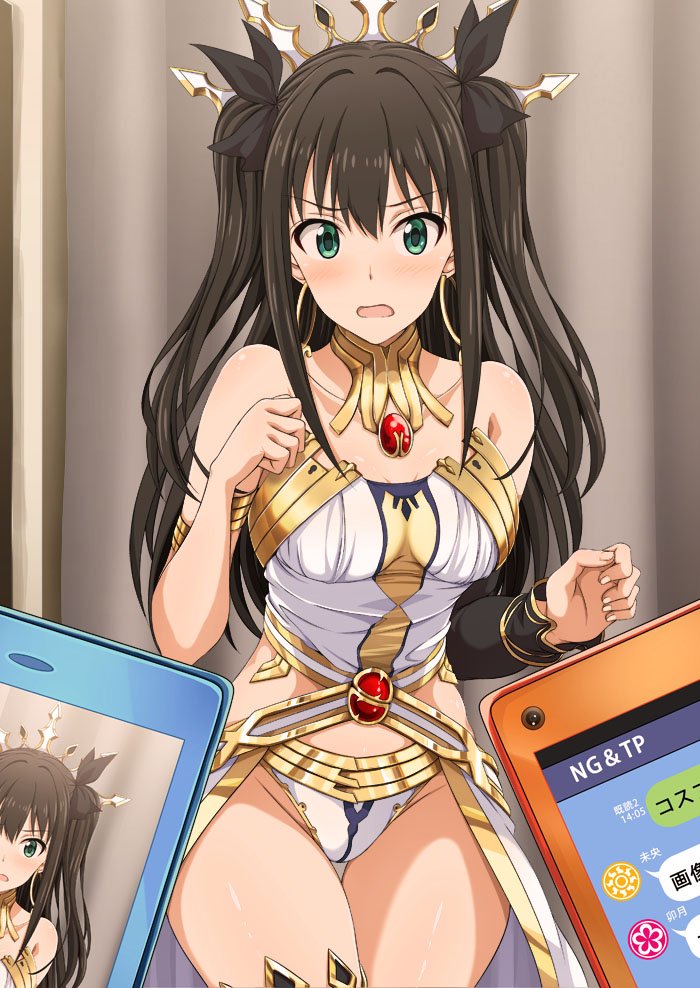 shibuya rin and ishtar (fate and 4 more) drawn by inoshira