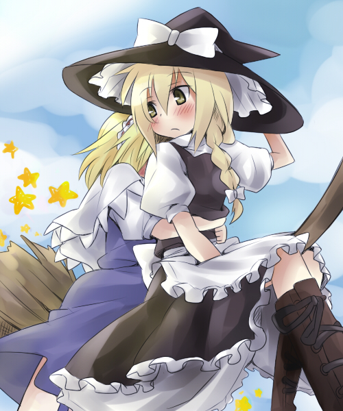 kirisame marisa and alice margatroid (touhou) drawn by kiji_(manekinuko-tei)