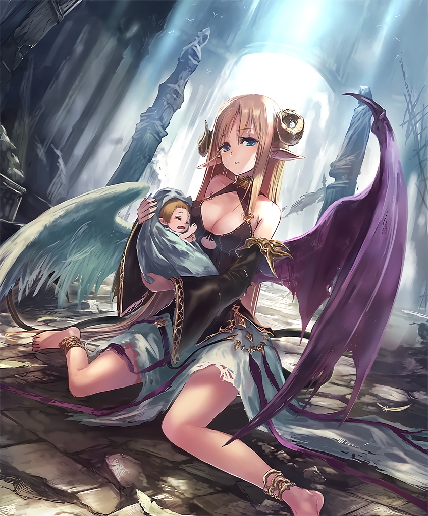 roan winged nexx (shingeki no bahamut and 1 more)