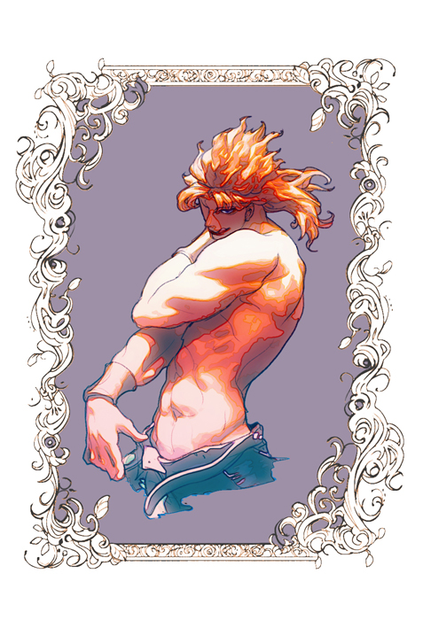 dio brando (jojo no kimyou na bouken and 1 more) drawn by hakumai_(sse1331)