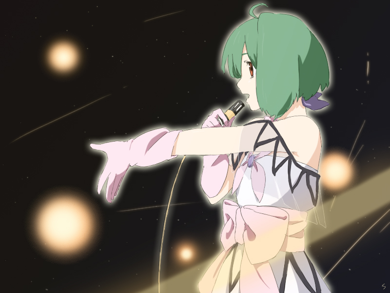 ranka lee and lynn minmay (macross and 2 more) drawn by sakuyamelody