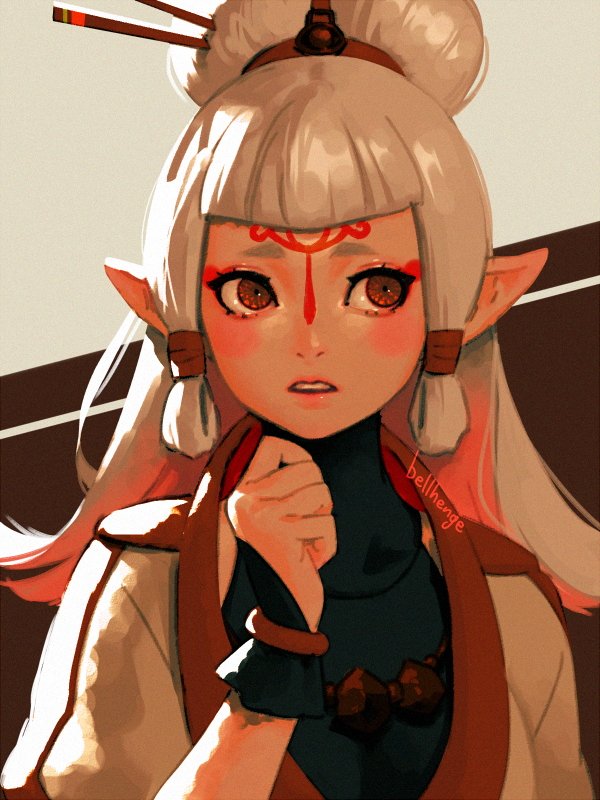 paya (the legend of zelda and 1 more) drawn by bellhenge