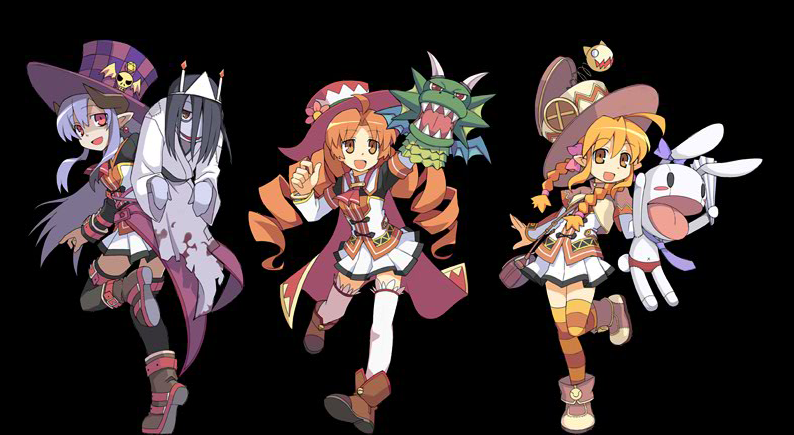 human, khulaz, diablos, and puppeteer (ken to mahou to gakuen mono and 1 more)