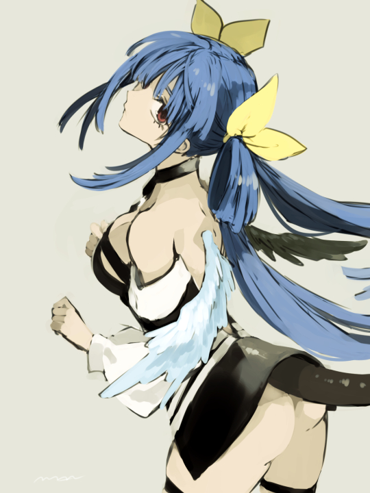 dizzy (guilty gear and 2 more) drawn by maka_(morphine)