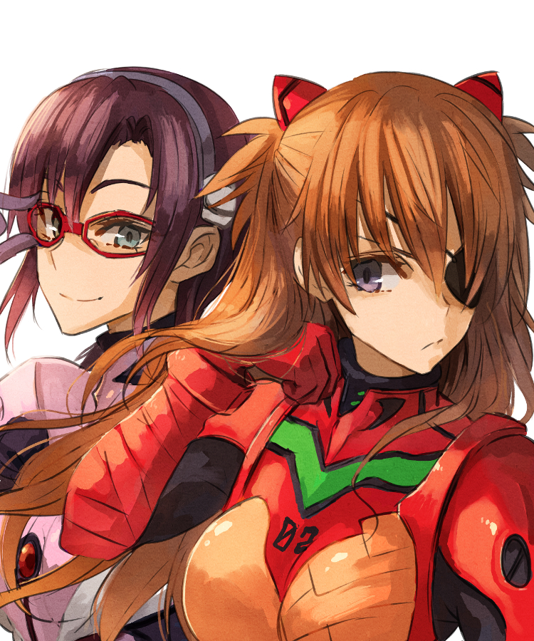 souryuu asuka langley and makinami mari illustrious (neon genesis evangelion and 2 more) drawn by pepe_(jonasan)