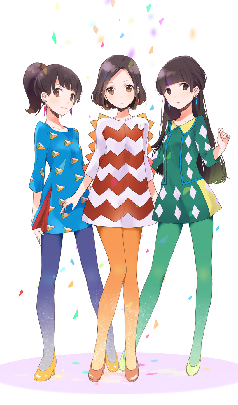 nocchi, kashiyuka, and a~chan (perfume) drawn by fly_(marguerite)