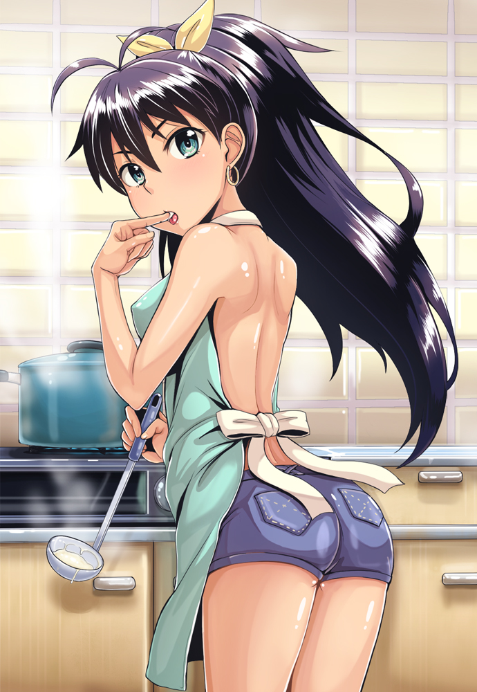 ganaha hibiki (idolmaster) drawn by dan_(orange_train)