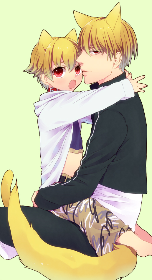 gilgamesh and child gilgamesh (fate and 2 more) drawn by haworthia_heidelberg
