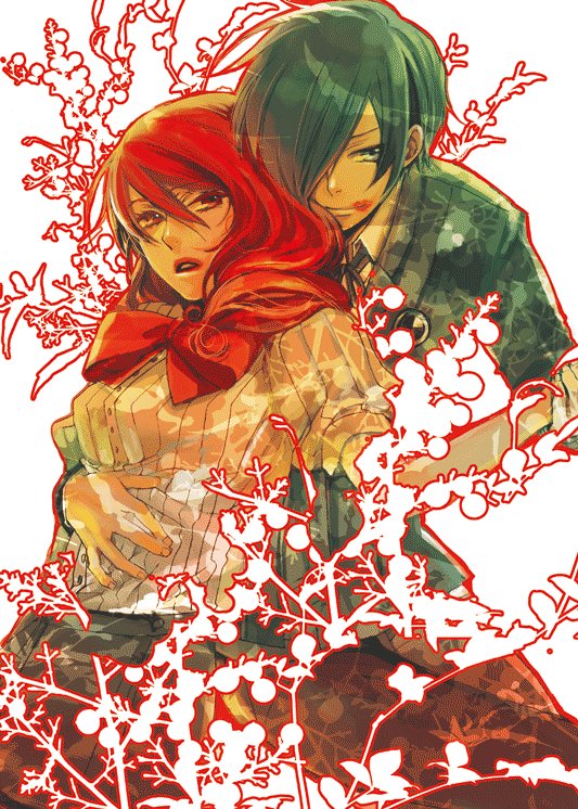 yuuki makoto and kirijou mitsuru (persona and 1 more) drawn by kasu_(pixiv108801)