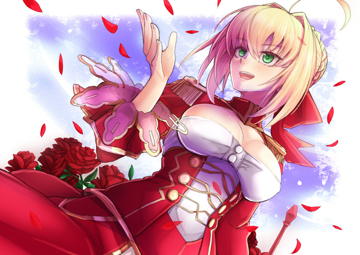 nero claudius (fate and 1 more) drawn by yude