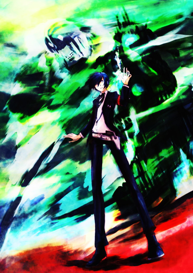 yuuki makoto (persona and 1 more) drawn by hishiya_(hige-ken)