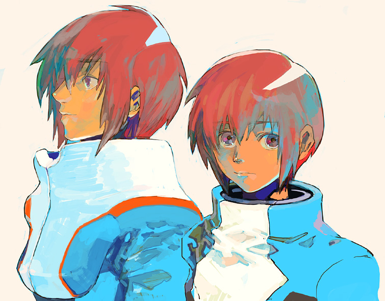 kira yamato (gundam and 1 more) drawn by tokumei_wombat
