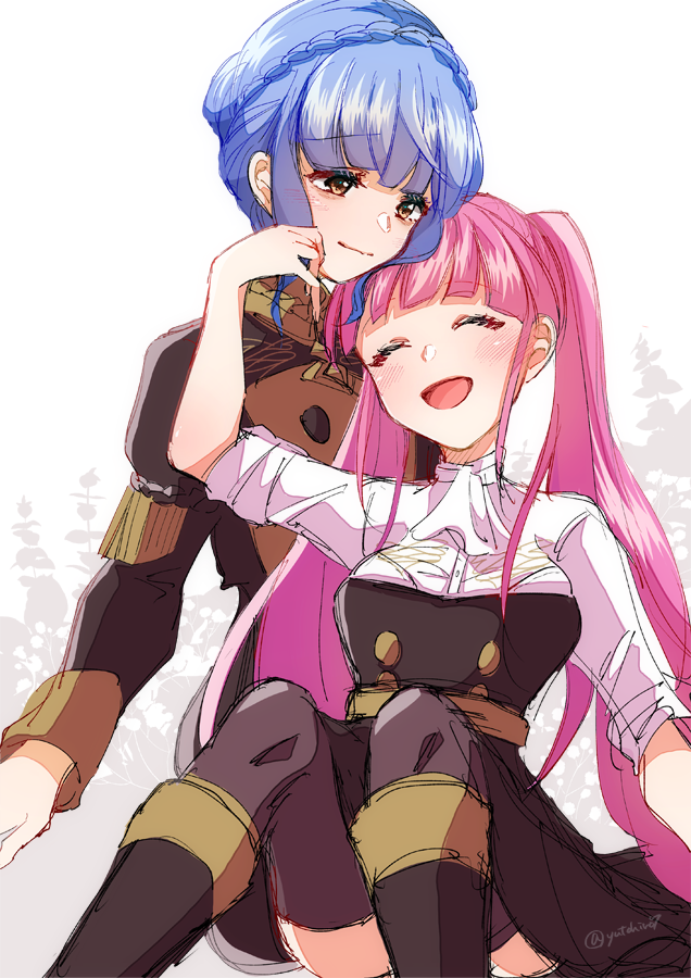 hilda valentine goneril and marianne von edmund (fire emblem and 1 more) drawn by yutohiroya