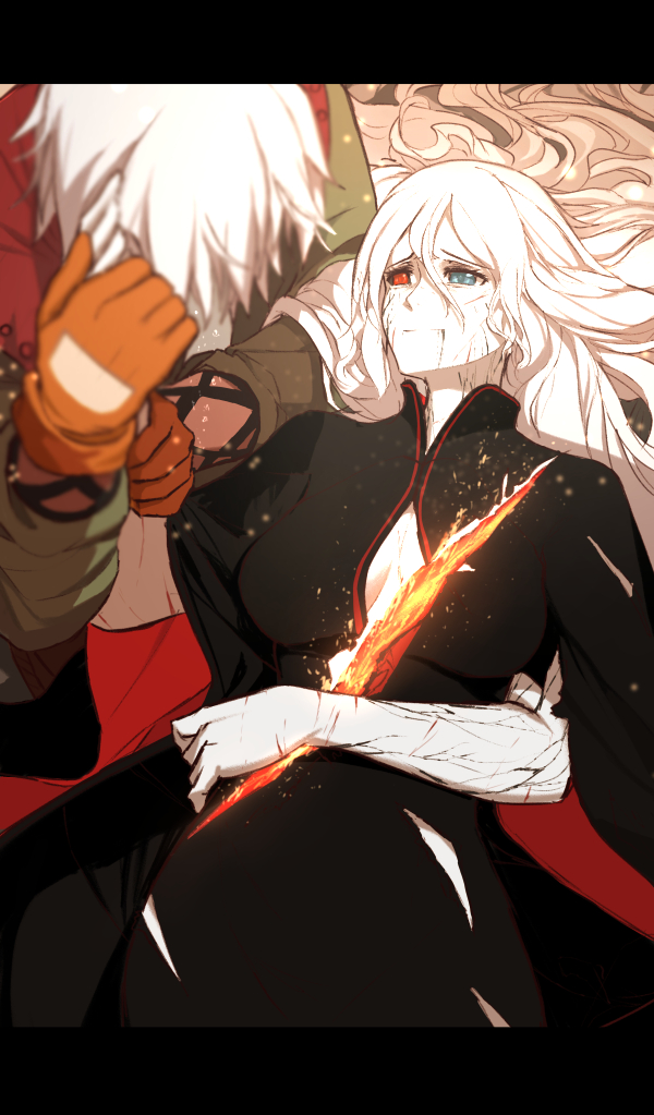 salem and professor ozpin (rwby) drawn by dishwasher1910