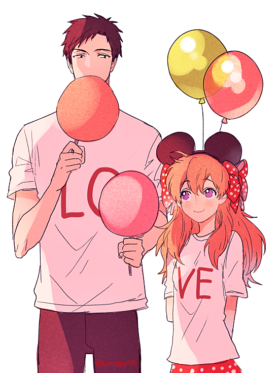 sakura chiyo and nozaki umetarou (gekkan shoujo nozaki-kun) drawn by onegingek