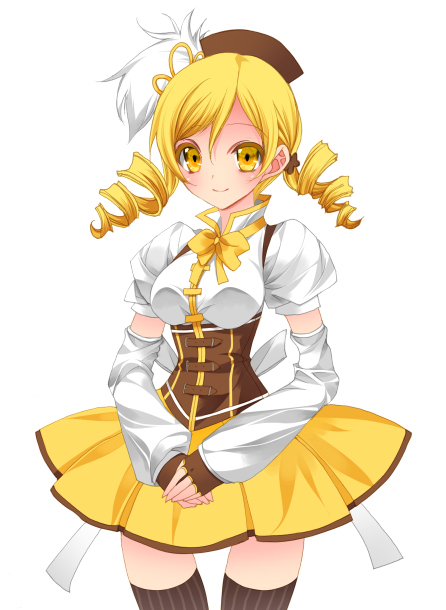 tomoe mami (mahou shoujo madoka magica) drawn by misteor
