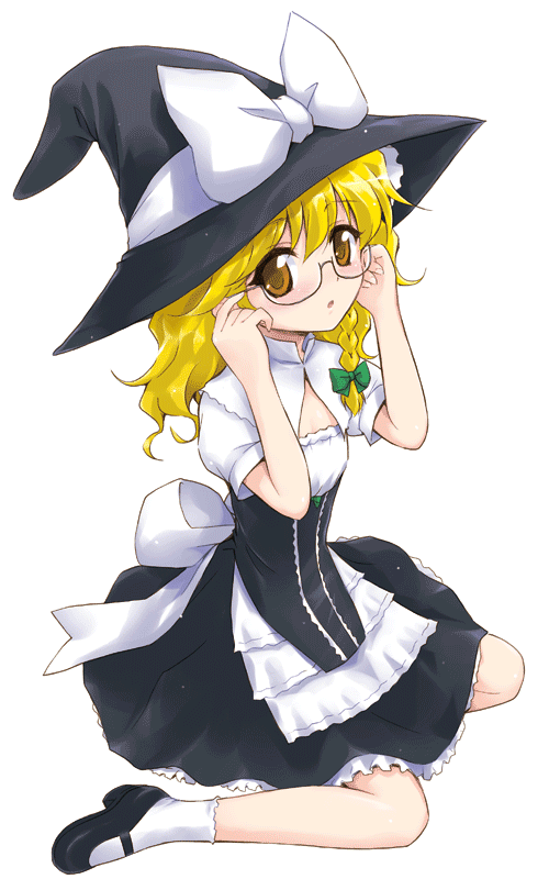 kirisame marisa (touhou and 1 more) drawn by marugoshi_(54burger)