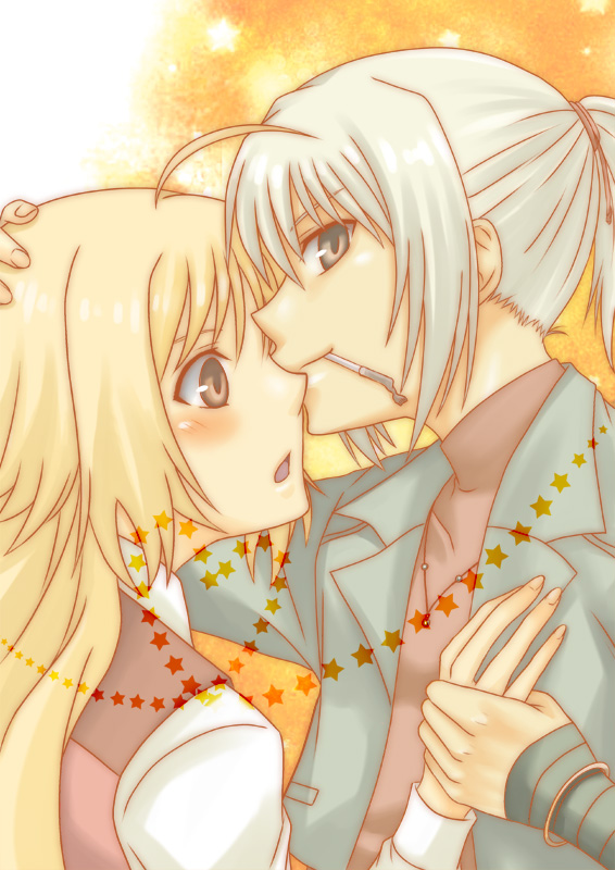 canaan and oosawa maria (428: fuusa sareta shibuya de and 1 more) drawn by saklo