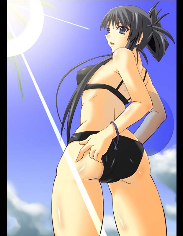 akiyama mio (k-on!) drawn by shin'ya_(nanp)