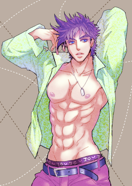 joseph joestar (jojo no kimyou na bouken and 1 more) drawn by matsuda65