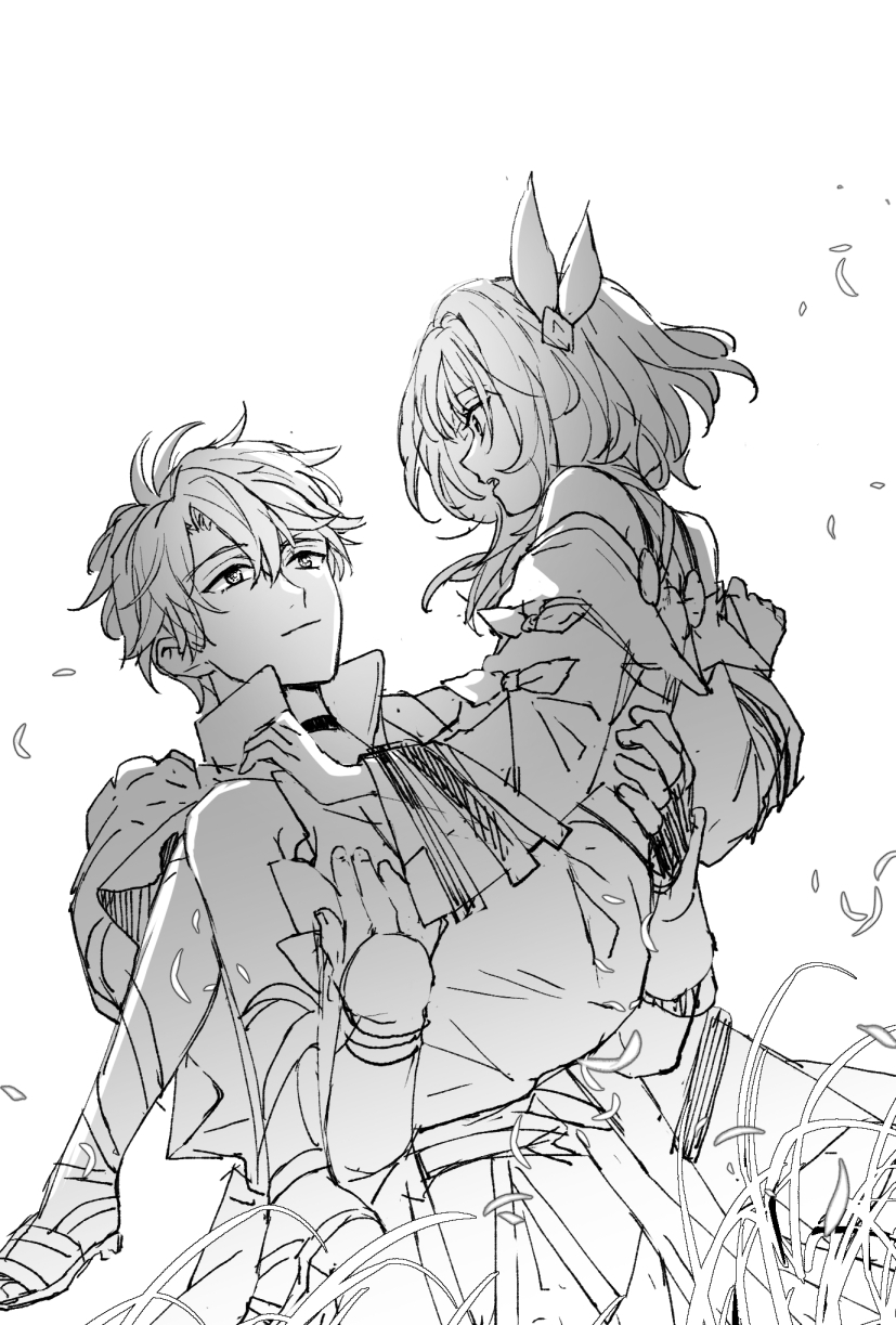phainon and cyrene (honkai and 1 more) drawn by kk_(kkgame7733)